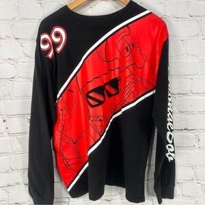 Vintage men’s shirt long sleeve t-shirt tee sponge bob   crewneck cartoon